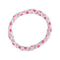 Simply Southern® Pink Beaded Bangle Bracelets