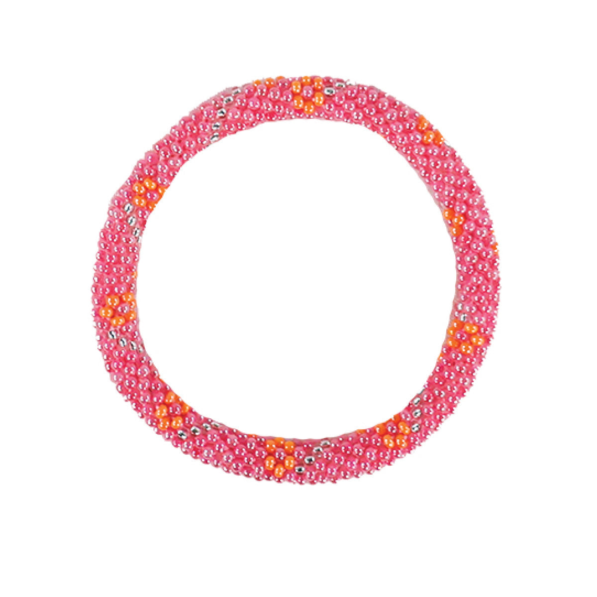 Simply Southern® Pink Beaded Bangle Bracelets