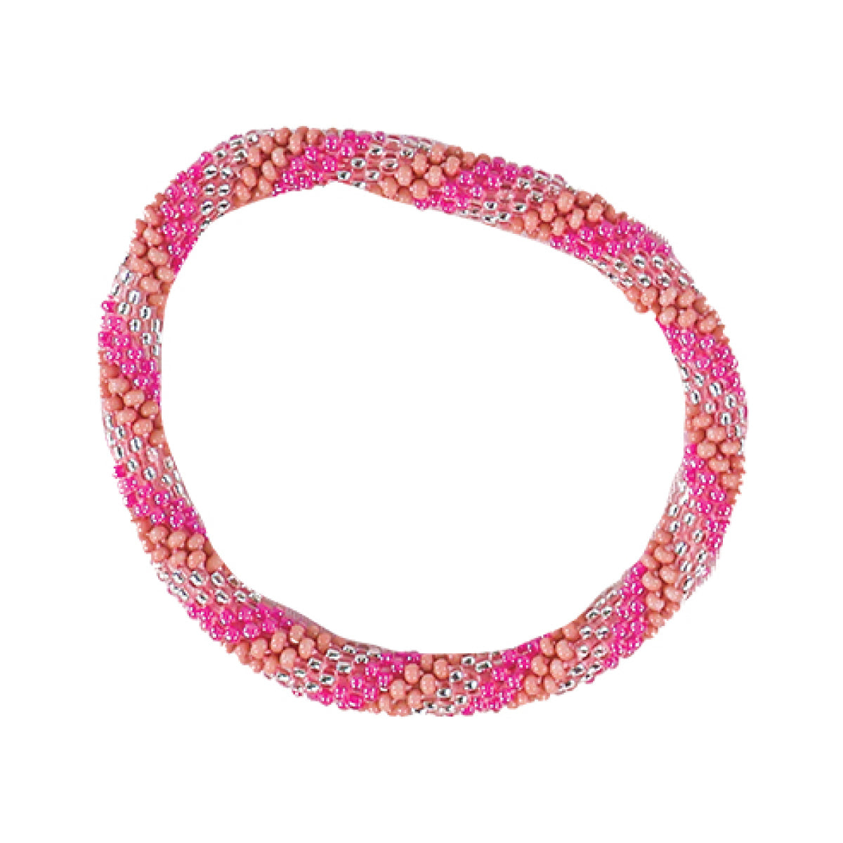 Simply Southern® Pink Beaded Bangle Bracelets