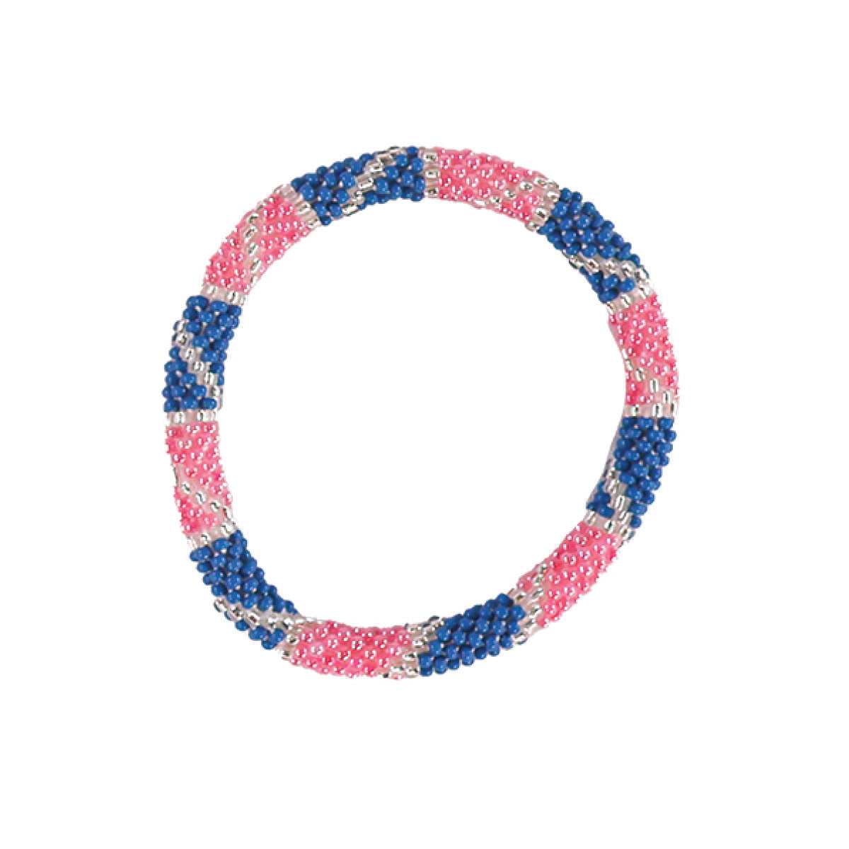 Simply Southern® Pink Beaded Bangle Bracelets