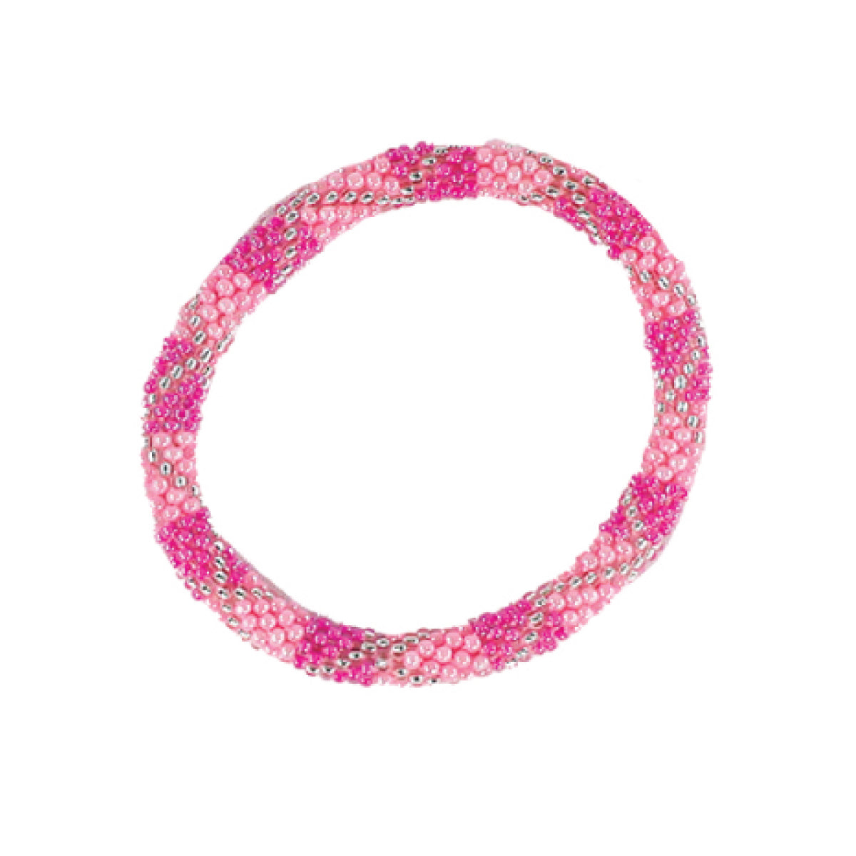 Simply Southern® Pink Beaded Bangle Bracelets
