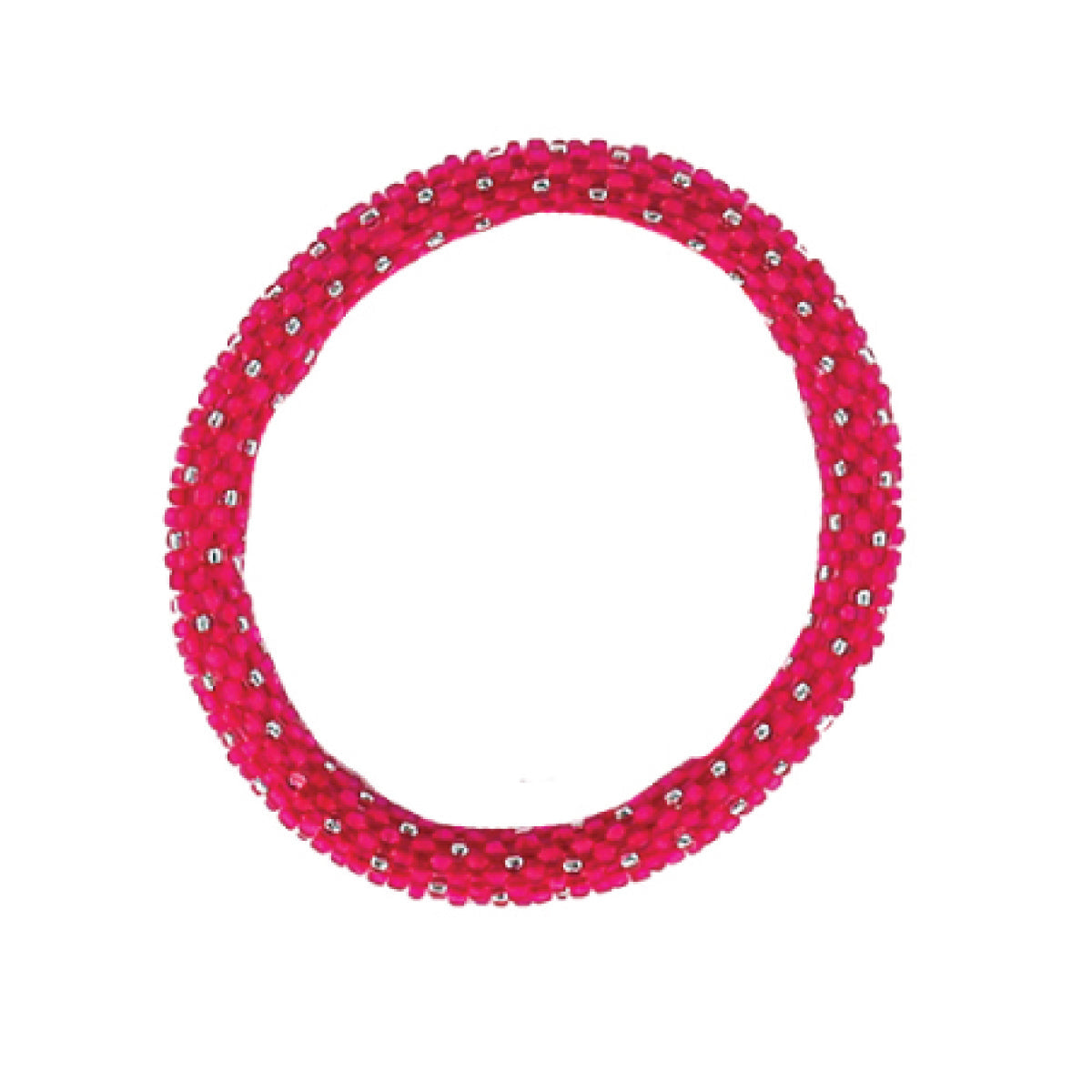 Simply Southern® Pink Beaded Bangle Bracelets