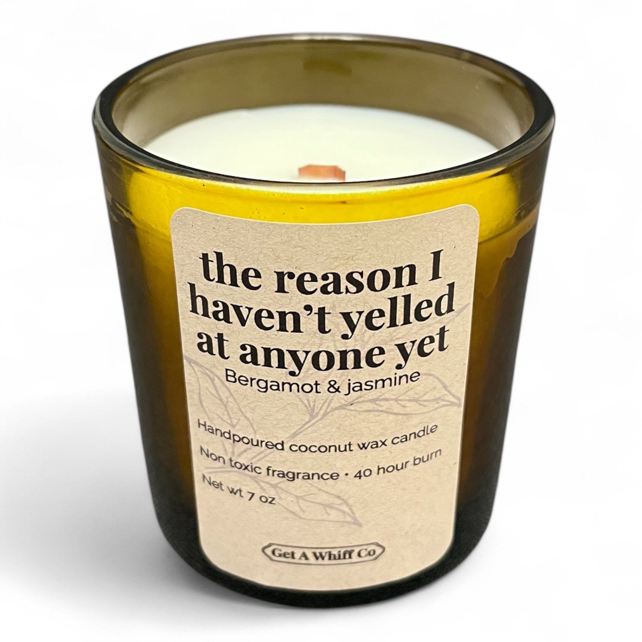 Minimalist Amber Candles — Choose Your Scent